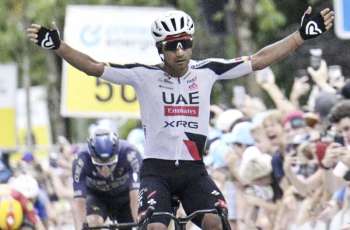 UAE Team Emirates-XRG's Narváez claims Tour de Suisse stage victory