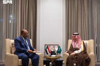 سمو وزير الخارجية يلتقي وزير خارجية السودان