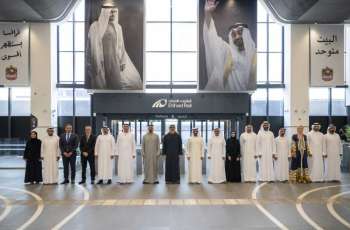 Khaled bin Mohamed bin Zayed inaugurates MBZ City Passenger Train Station, witnesses unveiling of UAE passenger rail network