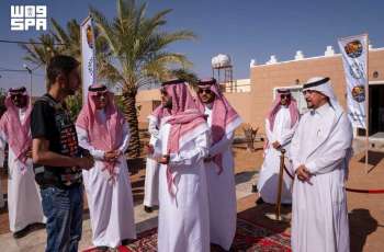 نائب أمير حائل يفتتح مقر فريق رحالة طي للدراجات النارية