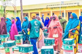 KSrelief Distributes 958 Food Baskets in Nigeria