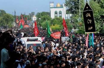 Strict security in place as 9th Muharram processions held across Pakistan
