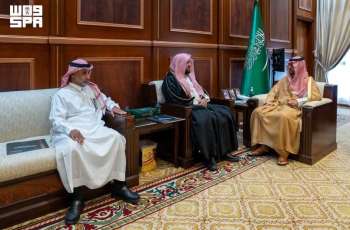 نائب أمير حائل يستقبل رئيس مجلس إدارة الجمعية الخيرية للعناية بالمساجد بالمنطقة