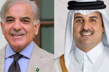 رئیس الوزراء شھباز شریف یتلقی اتصالا ھاتفیا من أمیر دولة قطر