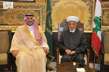 سفير المملكة لدى لبنان يزور مفتي الجمهورية اللبنانية