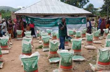 KSrelief Distributes 850 Food Baskets in Nigeria