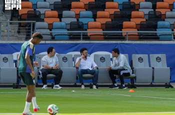 Saudi National Team Finalizes Preparations for World Cup Match Against Cape Verde