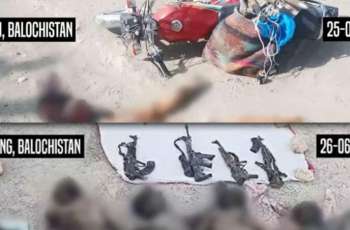 Security forces kill Indian-backed eight terrorists in Kharan, Mastung