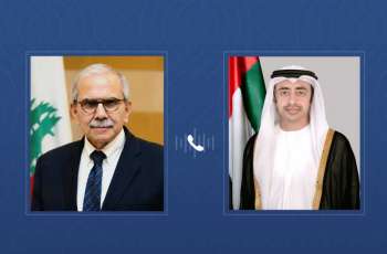 Abdullah bin Zayed, Nawaf Salam discuss bilateral ties, developments in Lebanon