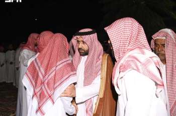 أمير منطقة جازان ونائبه يقدّمان واجب العزاء للّغبي