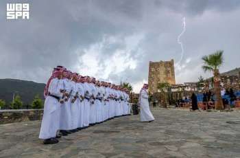 Folkloric Performances Bring Aseer's Heritage to Life at Abu Sarrah Palaces