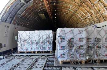 Saud bin Rashid Al Mualla Establishment aid reaches Gaza under Operation Chivalrous Knight 3