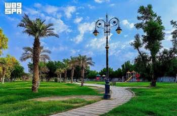 Rafha Prepares 41 Parks, Recreation Spaces, Walking Trails with 1.44 Million Square Meters for Summer Season