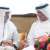 Saud bin Saqr receives Nahyan bin Mubarak, commends his support for national initiatives