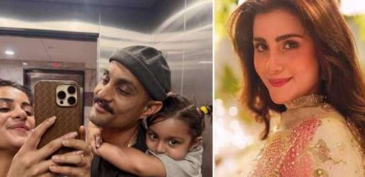 Sohai Ali Abro dismisses divorce rumours with family post