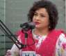 Sania Saeed criticises Sindh Government policies