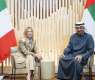 UAE President meets Italian Prime Minister on sidelines of G7 Summit