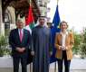 UAE President meets Presidents of European Council and European Commission on sidelines of G7 Summit in France