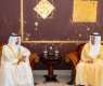 Saud bin Saqr receives Bahrain's Consul-General