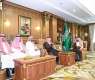 أمير جازان يستقبل مدير فرع المركز الوطني لتنمية الغطاء النباتي ومكافحة التصحر