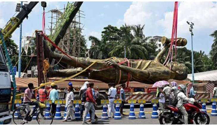Lionel Messi’s 70-foot statue removed in Kolkata after safety concerns
