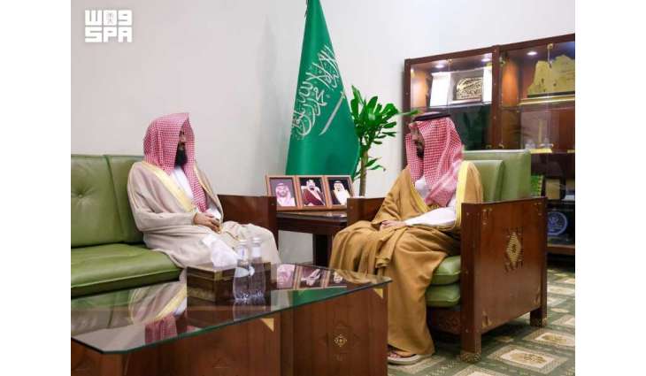 محافظ الخرج يستقبل رئيس المحكمة العامة بالمحافظة