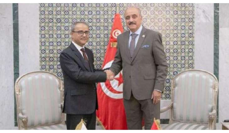 سفیر باکستان لدی تونس یجتمع مع وزیر الشوٴون الخارجیة و الھجرة و التونسین بالخارج