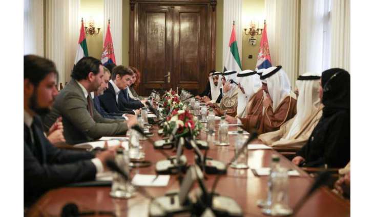 Saqr Ghobash, Serbian National Assembly President discuss parliamentary cooperation, witness signing of MoU