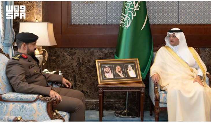 محافظ الأحساء يستقبل مدير مرور المحافظة
