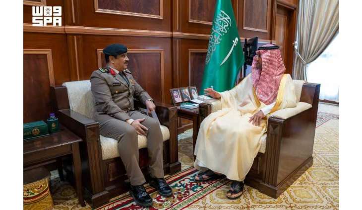 نائب أمير حائل يستقبل مدير شرطة المنطقة