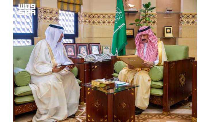 وكيل إمارة الرياض يستقبل محافظ حريملاء ومدير مستشفى حريملاء العام