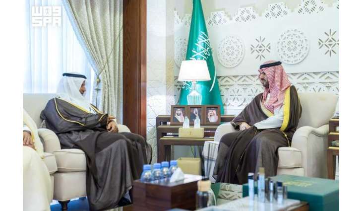 نائب أمير المنطقة الشرقية يستقبل أعضاء مجلس إدارة جمعية أيقونة الأثر