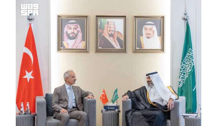 السواحه يناقش مع وزير النقل والبنية التحتية التركي تعزيز الشراكة في التقنية والذكاء الاصطناعي