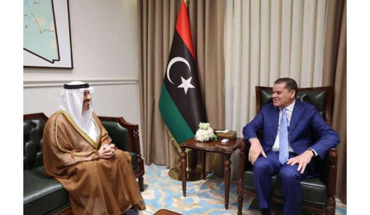 سفير الإمارات يلتقي رئيس حكومة الوحدة الوطنية في ليبيا
