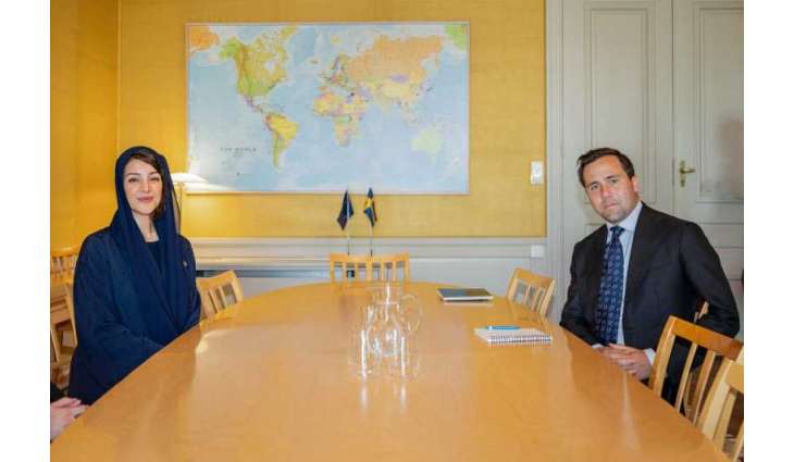 Reem Al Hashimy meets Swedish Minister for International Development Cooperation and Foreign Trade
