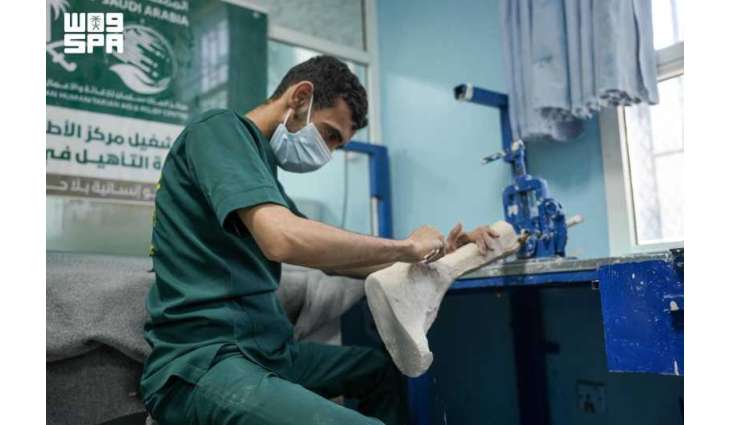 KSrelief-Supported Prosthetics Center in Marib Serves 497 Beneficiaries in May