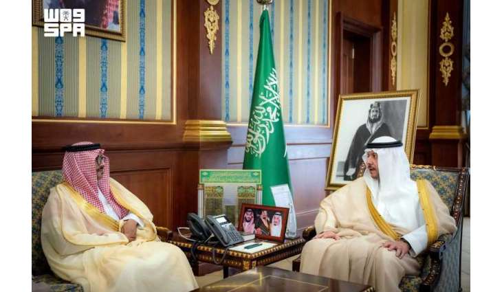 نائب أمير المدينة المنورة يستقبل رئيس جمعية طيبة للإسكان التنموي