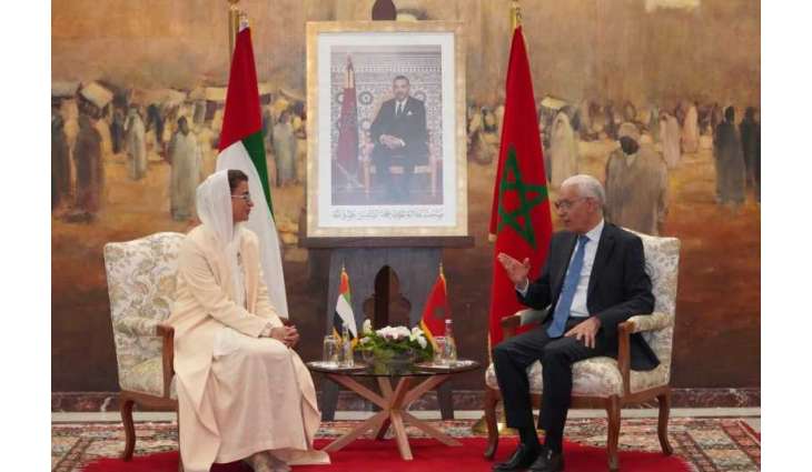 معالي نورة الكعبي تلتقي برئيس مجلس النواب في المملكة المغربية