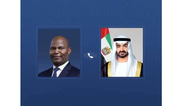 رئيس الدولة ورئيس موزمبيق يبحثان خلال اتصال هاتفي تعزيز علاقات التعاون بين البلدين