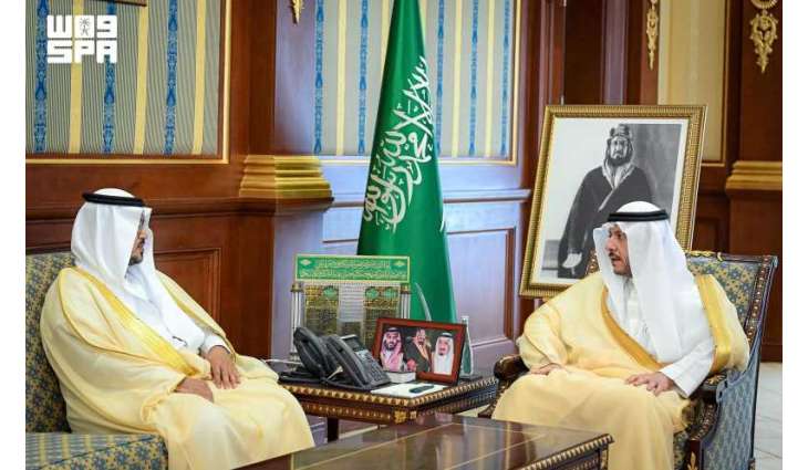 نائب أمير المدينة المنورة يستقبل نائب الرئيس التنفيذي للعناية بشؤون المسجد النبوي