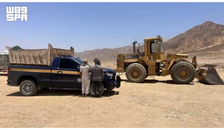 القوات الخاصة للأمن والحماية تضبط مخالفَين لنظام البيئة في منطقة تبوك