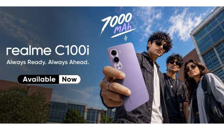 realme C100i Goes on First Sale at PKR 34,999, Featuring Segment’s ONLY 7000mAh Titan Battery and 24-Month Warranty