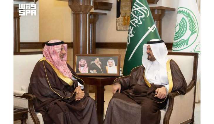 الأمير سعود بن مشعل يستقبل رئيس القطاع الغربي بشركة المياه الوطنية