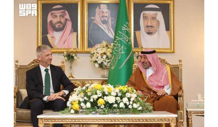 أمير نجران يستقبل سفير قبرص لدى المملكة