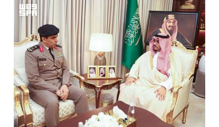 نائب أمير نجران يلتقي مدير شرطة المنطقة