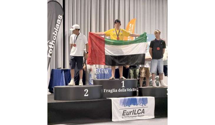 UAE sailor wins ILCA 4 Gold Fleet title at EurILCA Europa Cup in Italy
