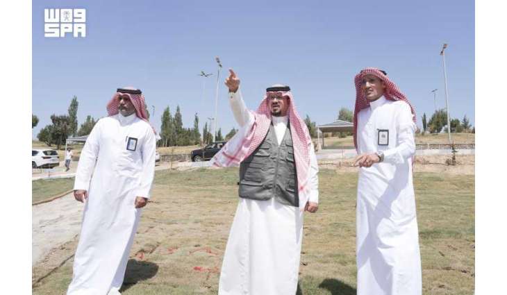 أمين الباحة يقف على جاهزية منتزه الأمير متعب ببني كبير استعدادًا لصيف 2026