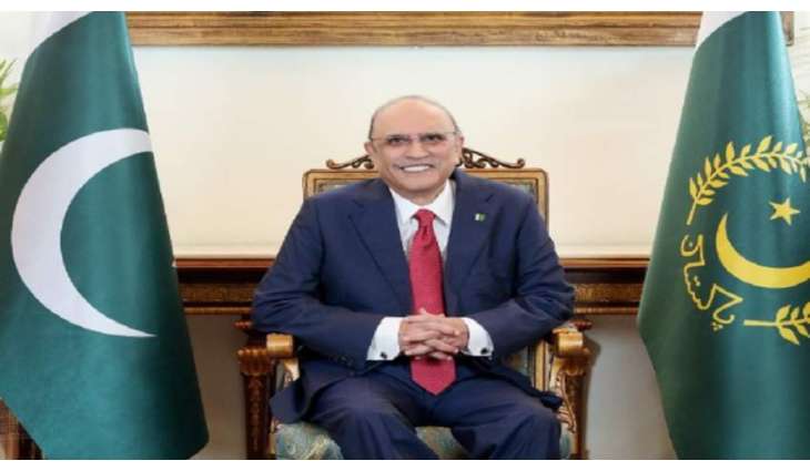 الرئیس آصف زرداري یوٴکد بأن توقیع مذکرة التفاھم لحظة تاریخیة للعالم