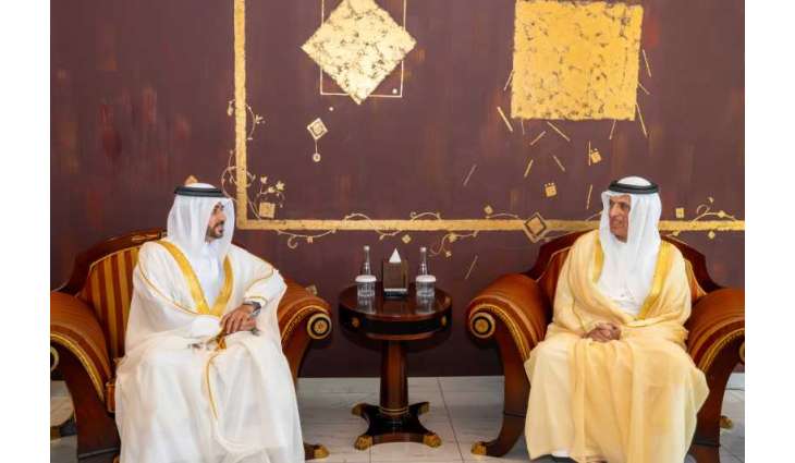 Saud bin Saqr receives Bahrain's Consul-General