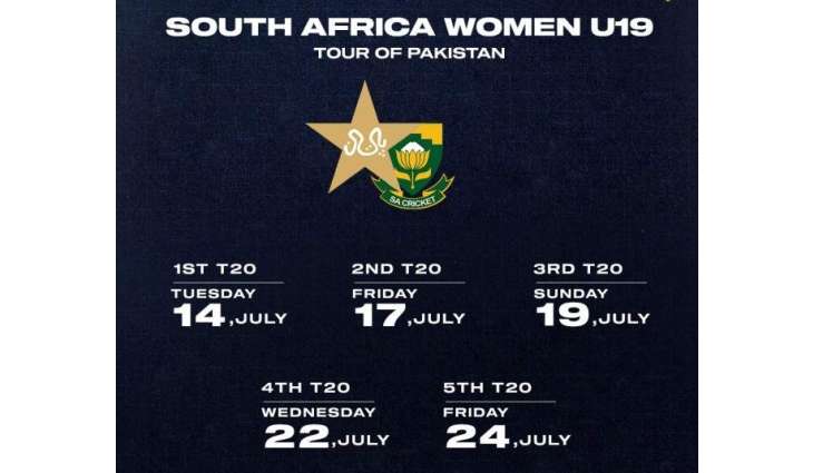 South Africa Women's U19 to tour Pakistan for first time in July